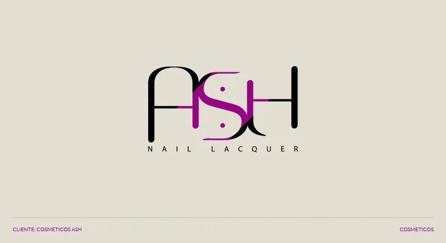 Logotipo de Cosmeticos ASH